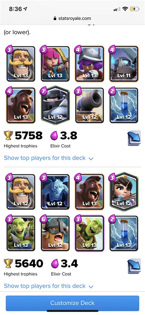 Stats Royale.